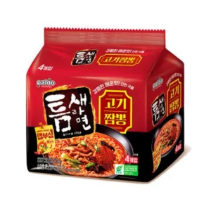 [Paldo] Teumsae Ramen Gogi Jjamppong 120g x 5 x 8 || 팔도 틈새라면 고기짬뽕