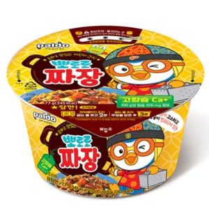 [Paldo] Pororo Jjajang Cup Noodles 77g x 16 || 팔도 뽀로로 짜장