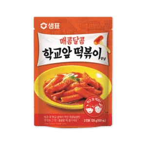 [Sempio] Sweet & Spicy Topokki Sauce 125g || 샘표 매콤달콤 학교앞 떡볶이 양념