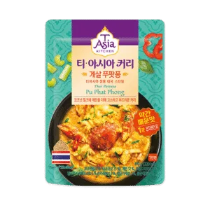 [T Asia] Pu Phat Phong Curry 170g || 티아시아 게살 푸팟퐁 커리