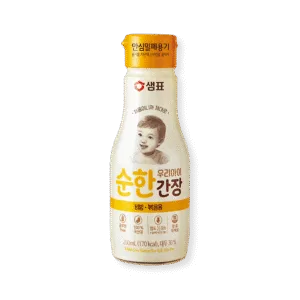 [Sempio] Mild Soy Sauce for Kids, Stir-fry 200ml || 샘표 우리아이 순한간장 비빔볶음용
