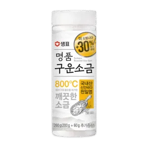 [Sempio] Roasted Sea Salt 260g || 샘표 명품구운소금