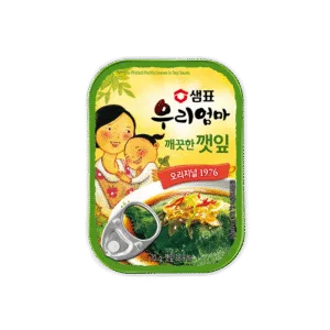 [Sempio] Pickled Perilla Leaves in Soy Sauce 70g || 샘표 우리엄마 깻잎 깨끗한맛