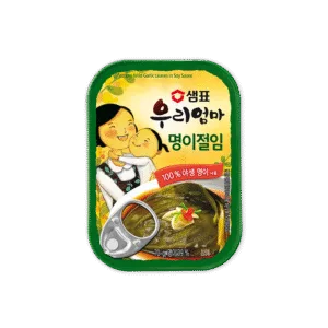 [Sempio] Pickled Wild Garlic Leaves in Soy Sauce 70g || 샘표 우리엄마 명이절임