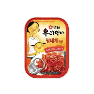 [Sempio] Stir-fried Dried Pollock in Spicy Sauce 50g || 샘표 우리엄마 명태채볶음