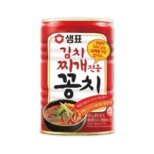 [Sempio] Mackerel Pike for Kimchi Stew 400g || 샘표 김치찌개전용 꽁치