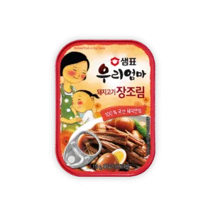 [Sempio] Braised Pork in Soy Sauce 110g || 샘표 우리엄마 돼지고기 장조림