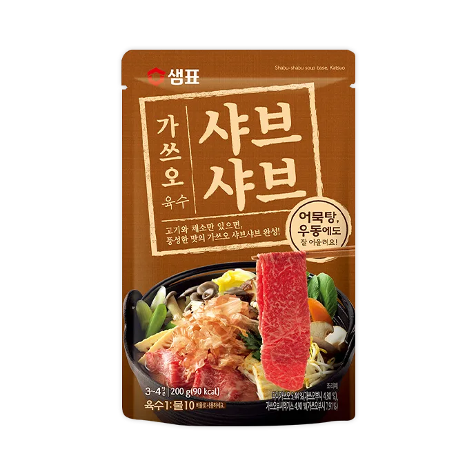 [Sempio] Shabu Shabu Soup Base, Katsuo 200g || 샘표 가쓰오 샤브샤브 육수