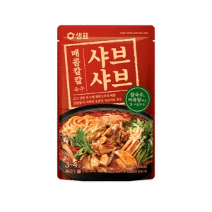 [Sempio] Shabu-Shabu Soup Base, Spicy 200g || 샘표 매콤칼칼 샤브샤브 육수